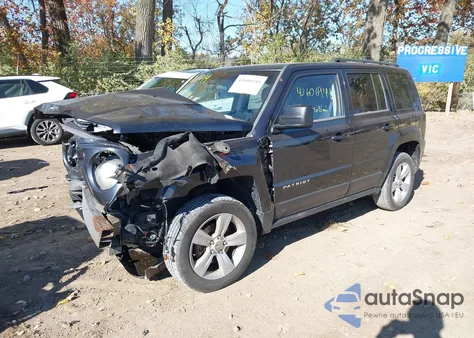 2014 Jeep Patriot Latitude из США, поврежденный, VIN 1C4NJRFB4ED520685